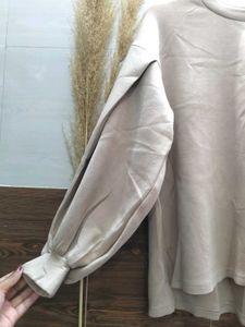 Loose Fit Beige Top