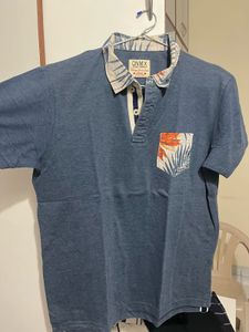 DNMX Tropical Blue Polo Shirt