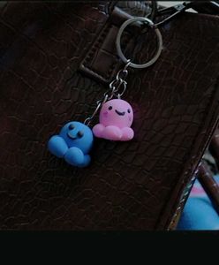 Cute Octopus Keychain