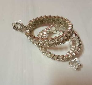 Sparkling Rhinestone Bracelet Set Nice quality
