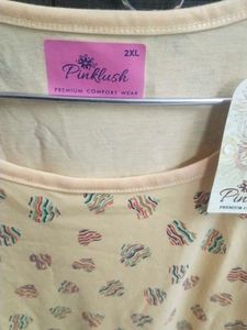Girls T-shirt Night Wear Pinklush