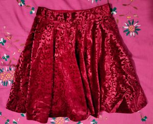 Velvet Skirt
