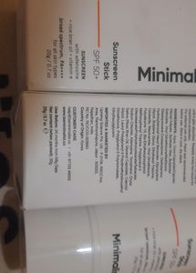 Minimalist Sunscreen Stick