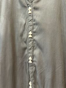 Elegant Olive Green Dress with Ruffled Hem