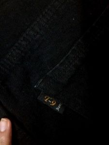 Straight Black Jeans