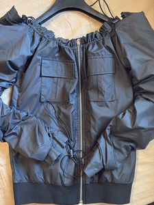 Off-Shoulder Black jacket