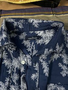 Highlander Tropical Print Shirt , Size: S