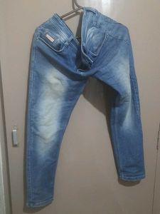 Light Wash Denim Jeans