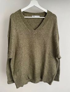 Zara Olive Green Pullover