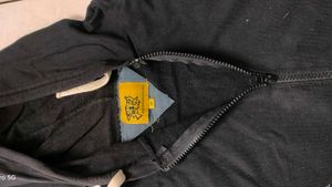 Black Zip-Up Hoodie