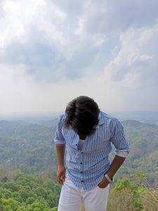 Striped Blue Casual Shirt