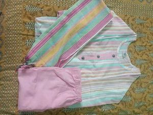 Kurti With Dupatta &amp; Bottomwear