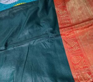 Elegant Green Saree