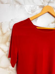 Rust Orange Solid Tshirt