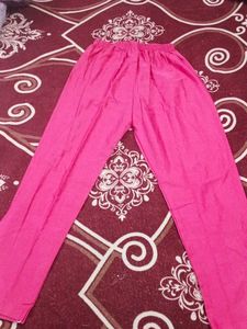 Pink Embroidered warm Kurta Set