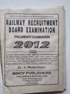 Railway Recruitment Exam Previous Papers