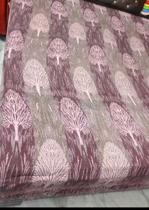 Mauve Color Winter Bedsheet Without Pillow Cover