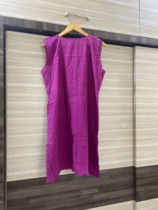 Floral Purple Kurta