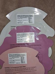 TonyMoly MINISO FACE &amp; HAIR  Mask Bundle