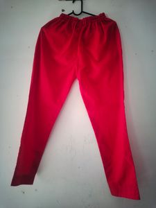 Red Kurta Set With Dupatta