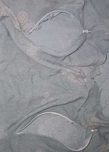 new mother breast feeding dress Blue Cotton Blend