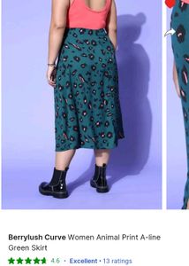 Berrylus Printed Skirt