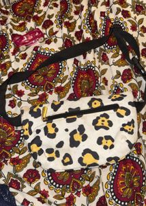 Leopard Print Waist Bag