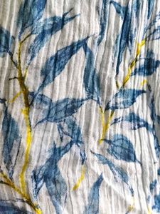 Leaf Print Stole