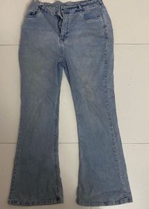 Light Wash Flare Jeans