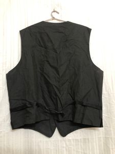 Oleg Cassini Black Waistcoat