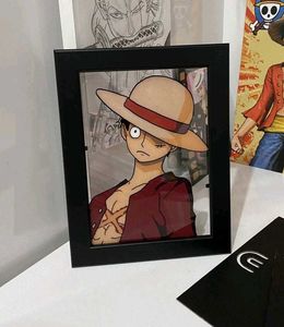 Luffy Glass Painting