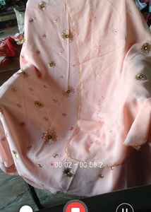 Beautiful Colour With Light Embroidery