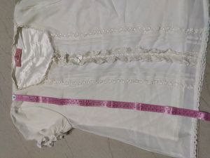 Japanese Brand Ank Rouge White Top For Girls