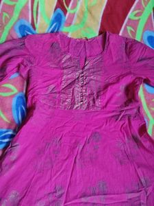 Pink Ethnic Kurta