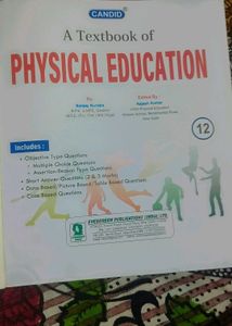 Candid Physical Education Textbook - Class 12