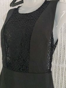 ZARA Elegant Black Sleeveless Dress