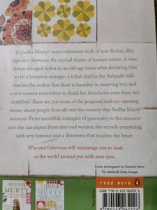 SUDHA MURTY- Wise And Otherwise- A Salute To Life
