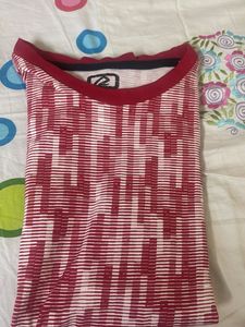 Red Patterned T-Shirt