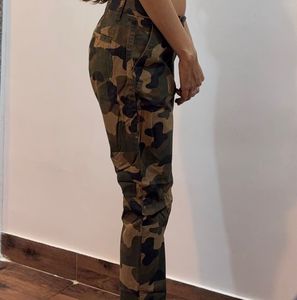 Camouflage Print Pants