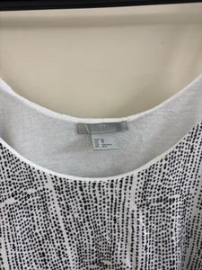 H&amp;M SHOE-TIE SLEEVES LACE TOP