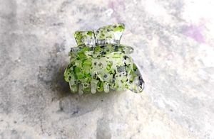 Green Butterfly Hair Clip