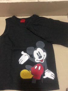 Micky Sleeveless Shorts Set  (New)