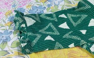Frock Cutting Pure Cotton Kurti