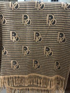 Dior Designer Throw Scarf