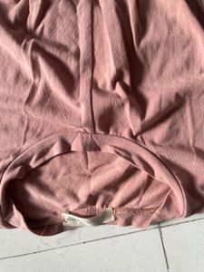 Knot Detail Crop Top Peach