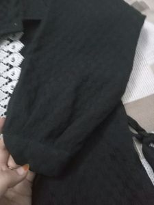 Black Dress Cord Set Comfortable
