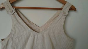 Striped Sleeveless Dress