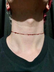 Blood Drop Choker Necklace For Goth Girlies🩸
