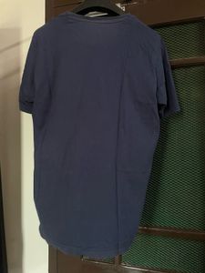 Used Symbol Navy Blue T-Shirt
