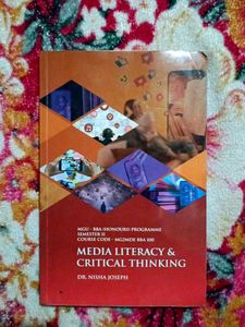 Media Literacy And Critical Thinking Text Sem 2